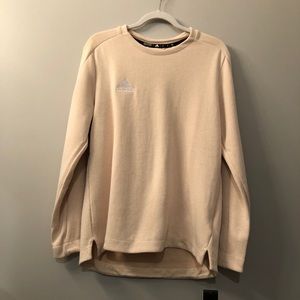 Adidas Game Mode Tan Sweater / Sweatshirt Medium